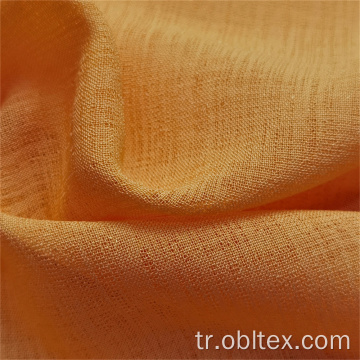 OBL22-C-066 Polyester taklit keten elbise için